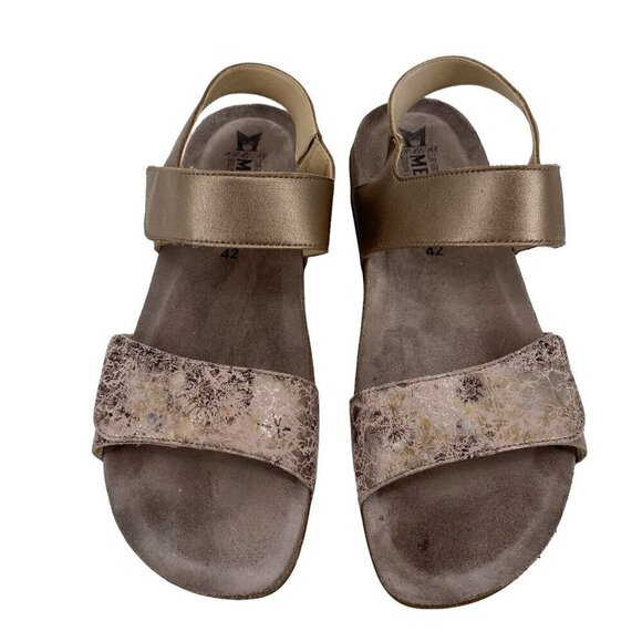 Mephisto Women’s Size 42 Agave Ankle Strap Sandals Leatehr Snakeprint US 12 - Picture 1 of 9